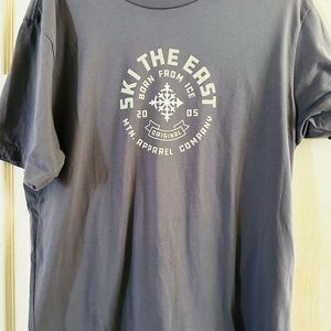 Ski The East Charcoal Tee
